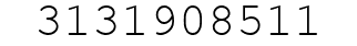Number 3131908511.