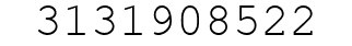 Number 3131908522.