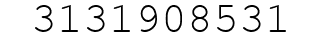 Number 3131908531.
