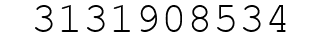 Number 3131908534.