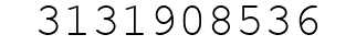 Number 3131908536.