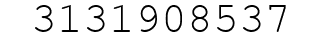 Number 3131908537.