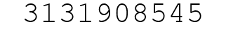 Number 3131908545.