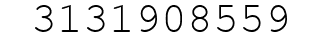 Number 3131908559.