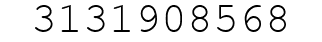 Number 3131908568.