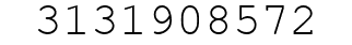 Number 3131908572.