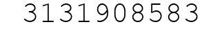 Number 3131908583.