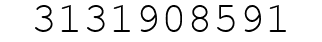 Number 3131908591.