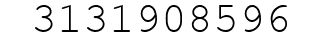 Number 3131908596.