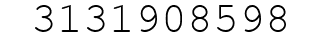 Number 3131908598.