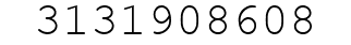Number 3131908608.