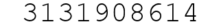 Number 3131908614.