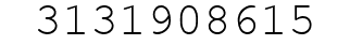 Number 3131908615.