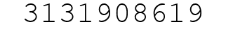 Number 3131908619.