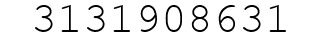 Number 3131908631.