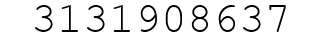Number 3131908637.