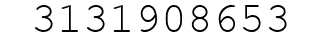Number 3131908653.