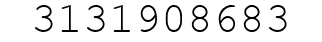 Number 3131908683.