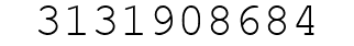 Number 3131908684.