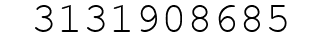 Number 3131908685.