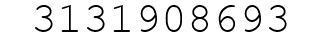 Number 3131908693.