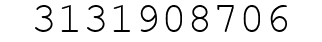 Number 3131908706.