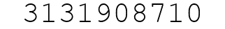 Number 3131908710.