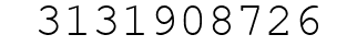 Number 3131908726.