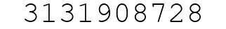 Number 3131908728.