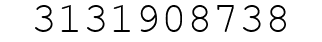 Number 3131908738.