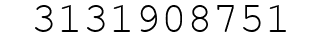 Number 3131908751.
