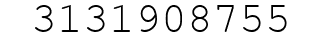Number 3131908755.