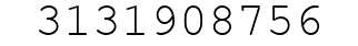 Number 3131908756.