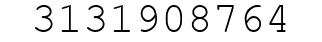 Number 3131908764.