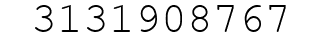Number 3131908767.