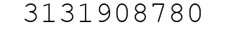 Number 3131908780.