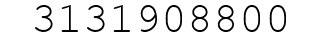 Number 3131908800.