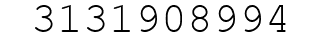 Number 3131908994.