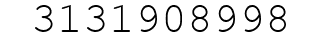 Number 3131908998.