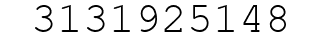 Number 3131925148.