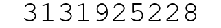 Number 3131925228.