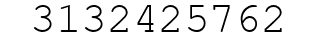 Number 3132425762.