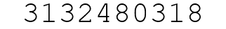 Number 3132480318.
