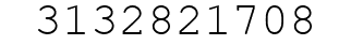 Number 3132821708.