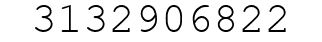 Number 3132906822.