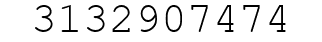 Number 3132907474.
