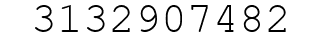 Number 3132907482.