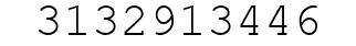 Number 3132913446.