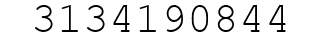 Number 3134190844.