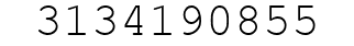 Number 3134190855.